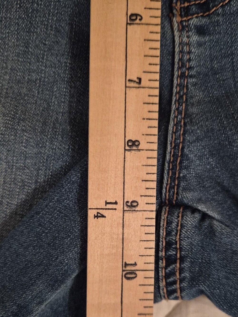 Earl - Floral Embroidered Skinny Ankle Jeans- Size 12 - Picture 5 of 11